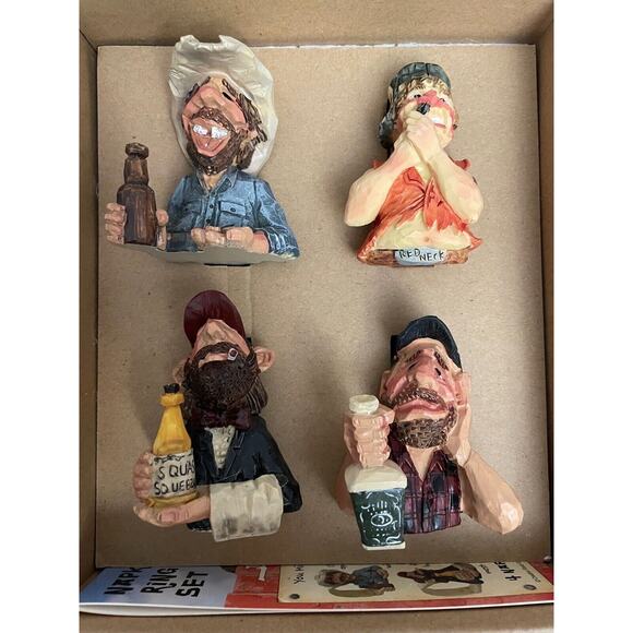 Jeff Foxworthy Napkin Rings Set Holders You Might Be A Redneck If Country Comedy - Picture 7 of 7